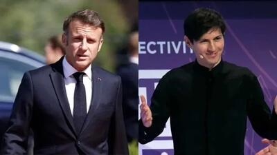 افشاگری مالک تلگرام علیه رییس‌جمهور فرانسه