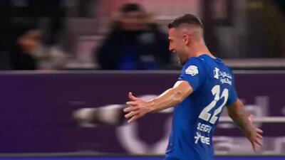 گل دوم الهلال به الخلیج (ساویچ)