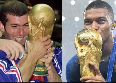 امباپه هرگز با زیدان قابل مقایسه نیست!