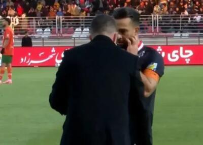 اوسمار سروش را وسط شادی گل احضار کرد!