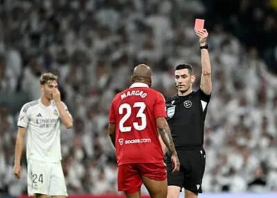 محرومیت 6 جلسه‌ای با اخراج در برنابئو!