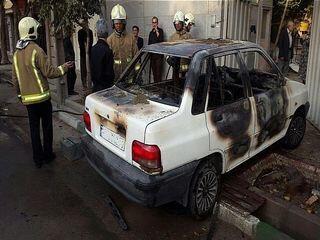 آتش زدن زن در کرج/ یک ایران شوکه شد!