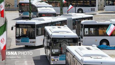 تحویل ۳۰۰ دستگاه اتوبوس به سازمان اتوبوسرانی مشهد تا سال آینده