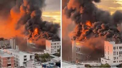 آتش‌سوزی گسترده در برزیل