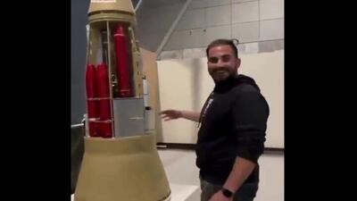  تصویر کلاهک موشک شهاب-۳