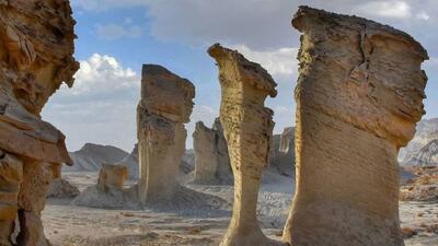  یکی از مناطق عجیب و دیدنی بندر لنگه