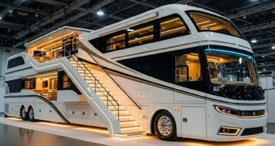  کاروان BYD Motorhome 2026 معرفی شد؛ خانه‌ای تمام‌برقی برای سفرهای لوکس(+عکس)