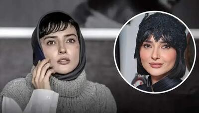 استایل خاص نورا محقق (آوای سریال شغال) در جشن امضای کتاب (عکس)