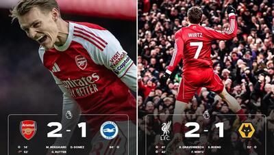 پیروزی همزمان لیورپول و آرسنال در هفته هجدهم لیگ برتر