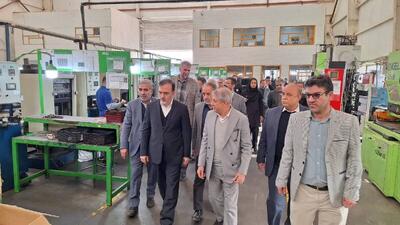  بازدید مدیرعامل صندوق ضمانت صادرات ایران از واحد صنعتی مژده وصل پارسیان