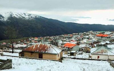  برف کشور را سفیدپوش می‌کند