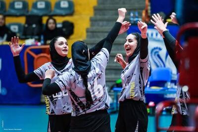  شکست بانوان والیبالیست استان مقابل نماینده تبریز 