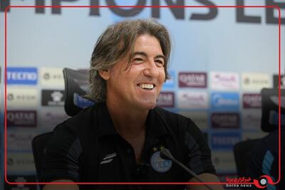  ساپینتو در کنفرانس خبری پیش از دیدار مقابل گل‌گهر: باید اتفاقات لیگ قهرمانان را فراموش کنیم