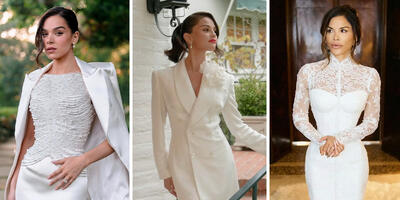 عروس‌های مشهوری که در سال ۲۰۲۵ جذاب‌ترین لباس‌عروس‌ها را پوشیدند - چی بپوشم