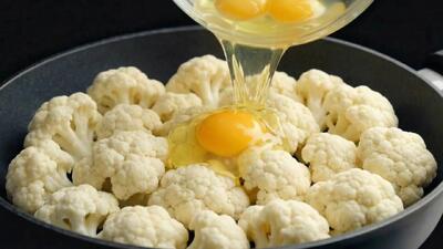 دیگه گل کلم نپزید / یک دستور پخت خوشمزه و ساده با کلم در ۱۰ دقیقه