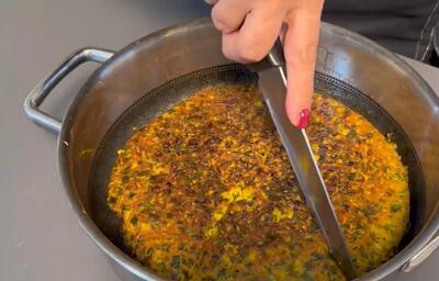  تهیه کوکوی ماست یک غذای سبک و خوشمزه!