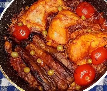  آموزش مسمای بادمجان مجلسی | مرغ و غوره بادمجون همراه نکاتی برای خوشمزه شدن آن !