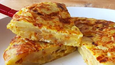  طرز تهیه املت اسپانیایی ساده / صبحانه تکراری نخور