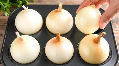  دیگه پیاز را سرخ نکنید / نحوه تهیه پیاز ترد برای مهمانی ها