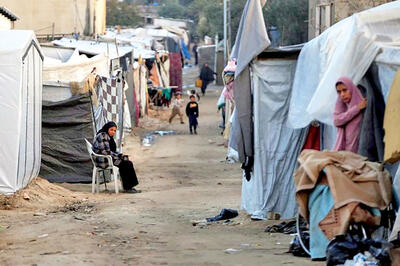 اقتصاد فروپاشیده در غزه ویران