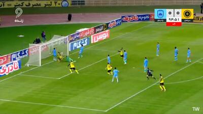 سپاهان ۱ - ۰ چادرملو/ قهرمانی شاگردان نویدکیا در نیم فصل لیگ برتر