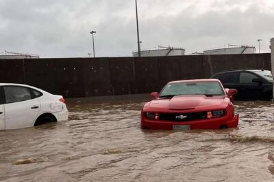 ببینید/ سیلاب شدید در جده عربستان