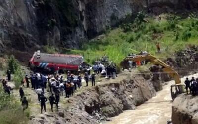 سقوط اتوبوس در گواتمالا 15 قربانی گرفت