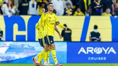 برد ۳-۰ النصر مقابل  الاخدود؛ سوار بر بال رونالدو و فلیکس