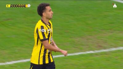 گل اول الاتحاد به الشباب (احمد الغمدی)