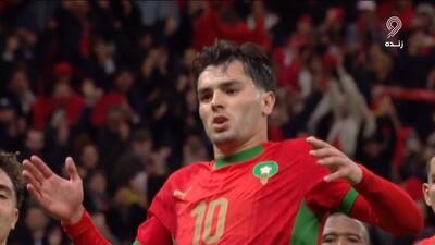 گل اول مراکش به مالی (براهیم دیاز)