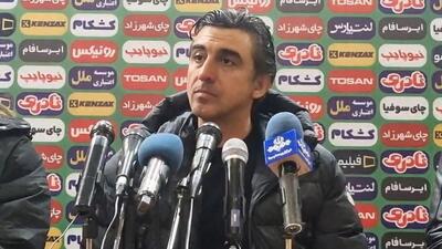 کنفرانس خبری مهدی رحمتی سرمربی خیبر پس از تساوی مقابل پیکان