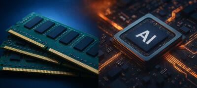  گزارش: هوش مصنوعی در سال آینده 20% از بازار جهانی DRAM را به خود اختصاص می‌دهد