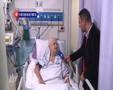  حال جسمانی عنایت بخشی رو به بهبود + فیلم