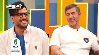  کریم باقری هم به قیاسی رحم نکرد! + فیلم