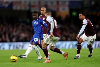 چلسی 1 - استون ویلا 2 ؛ کامبک با دبل واتکینز در استمفورد بریدج