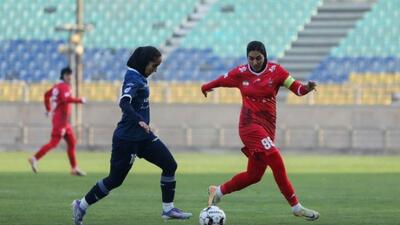 بانوان پرسپولیس نتیجه را به گل‌گهر سیرجان واگذار کردند