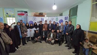  خدمت‌رسانی جهادی در دل مناطق کم‌برخوردار بیجار