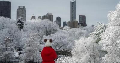 طوفان زمستانی در آمریکا؛ هزاران پرواز تحت تاثیر قرار گرفت