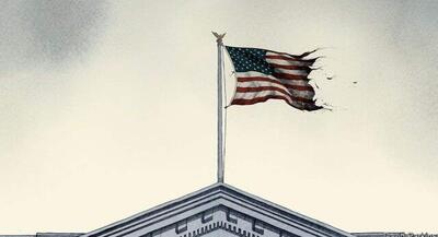 چرا آمریکا در لبه پرتگاه قرار دارد؟ | جهان نیوز