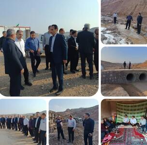  بازدید مشترک مدیران کل امور عشایر خوزستان و لرستان از مناطق عشایری