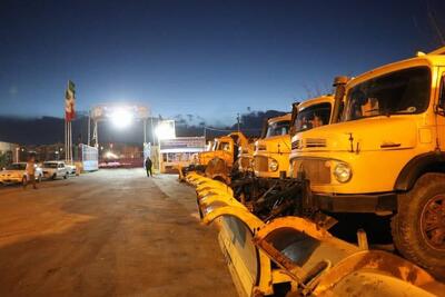 آماده‌باش پسماند شهرداری ارومیه برای بارش برف همزمان با هشدار نارنجی