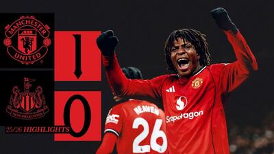 ویدیو| خلاصه بازی منچستریونایتد ۱ - نیوکاسل ۰/ پیروزی حیاتی با گل دورگو