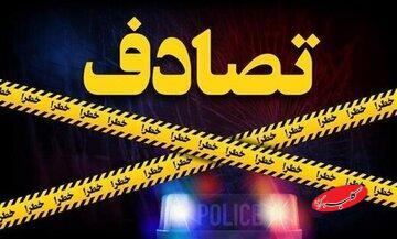  برخورد یک اتوبوس با دیواره بزرگراه/ جزئیات - کلبه سرگرمی