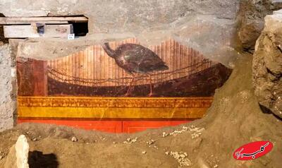 کشف نقاشی‌های تازه‌ در ویلای ۲ هزار ساله همسر امپراتور | عکس - کلبه سرگرمی