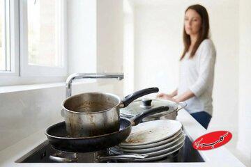  چرا نباید ظروف کثیف را شب تا صبح در سینک رها کنید؟ - کلبه سرگرمی