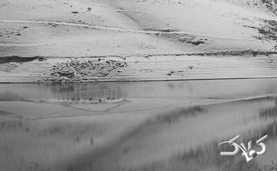 آب یک سد کشور یخ بست - مجله اینترنتی کولاک