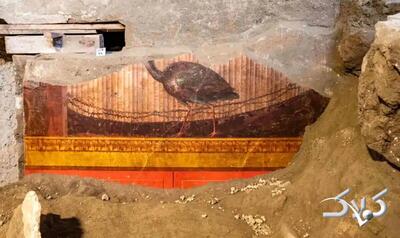 کشف نقاشی‌های تازه‌ در ویلای ۲ هزار ساله همسر امپراتور | عکس - مجله اینترنتی کولاک