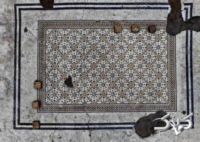 شباهت موزاییک ۱۶۰۰ سالۀ رومی به «فرش» | عکس - مجله اینترنتی کولاک