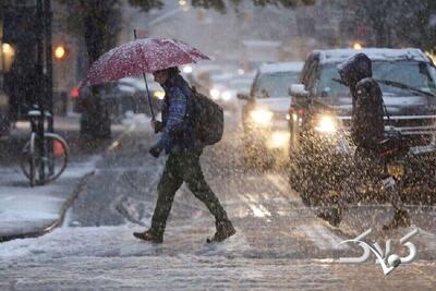 بارش برف و باران در ۱۳ استان | کاهش ۸ درجه ای دما در این مناطق - مجله اینترنتی کولاک