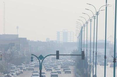 عکس/ آلودگی هوا در یزد